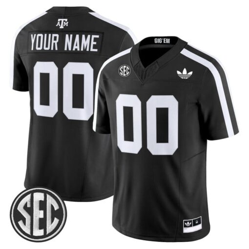 Custom Texas A&M Aggies Jersey Name, Number 2025 Vapor V2 Stitched