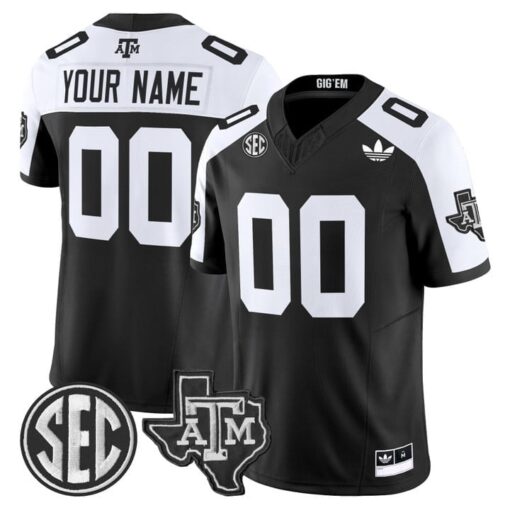 Custom Texas A&M Aggies Jersey Name, Number 2025 Vapor V2 Stitched - Image 3