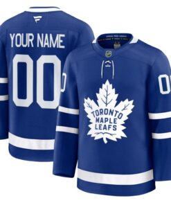 Alternative view of Custom Toronto Maple Leafs Jersey Name, Number Timeless Stitched