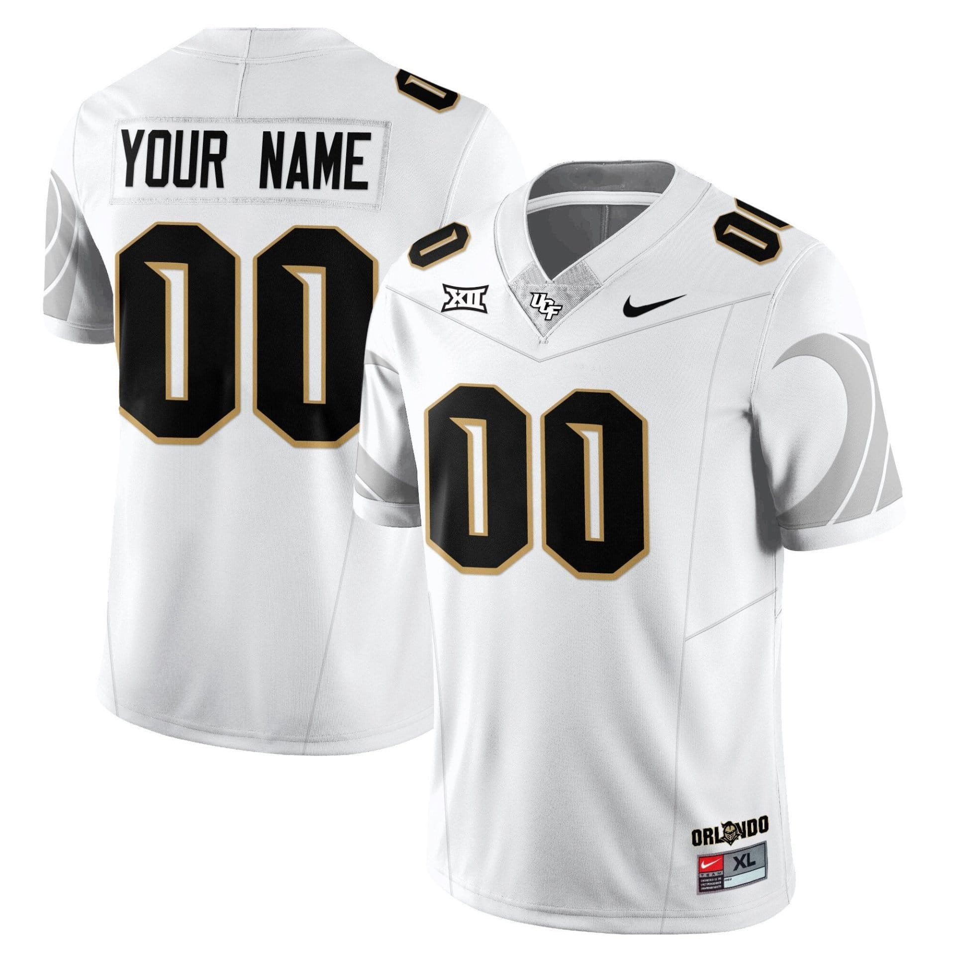 Custom UCF Jersey Name, Number Football 2025 Core Uniforms Stitched - Image 2