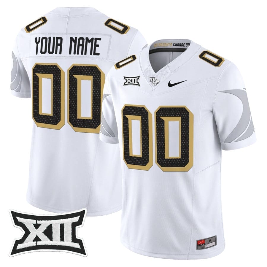 Custom UCF Knights Jersey Name, Number 2025 Vapor Limited Stitched 2 Custom UCF Knights Jersey Name, Number 2025 Vapor Limited Stitched - Image 2
