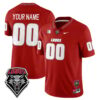 Custom UNM Lobo Football Jersey Name Number 2025 Stitched Red