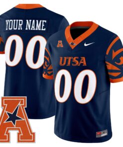 Alternative view of Custom UTSA Roadrunners Jersey 2025 Vapor Limited V2 Stitched