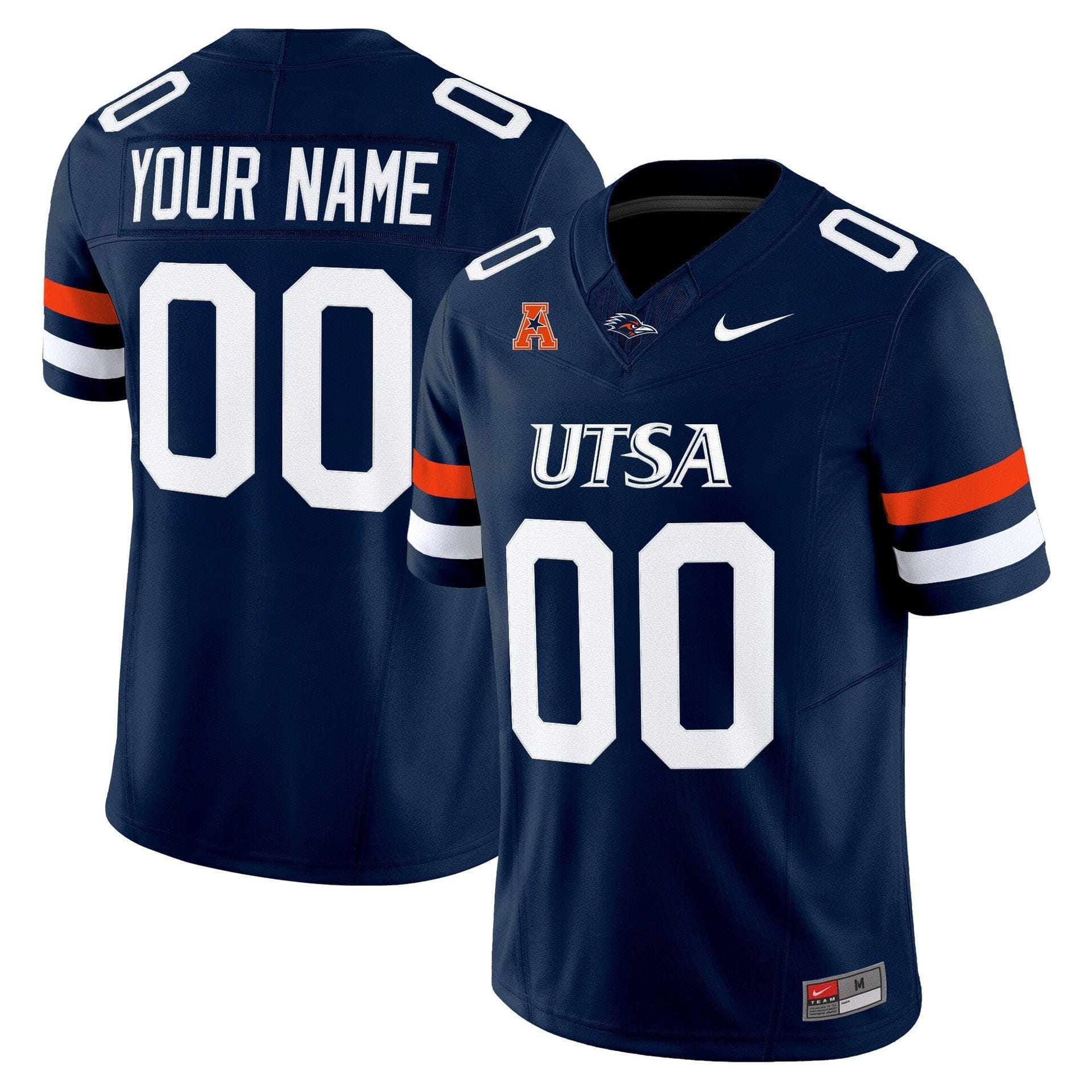 Custom UTSA Roadrunners Jersey Name, Number 2025 Vapor Limited Stitched - Image 2