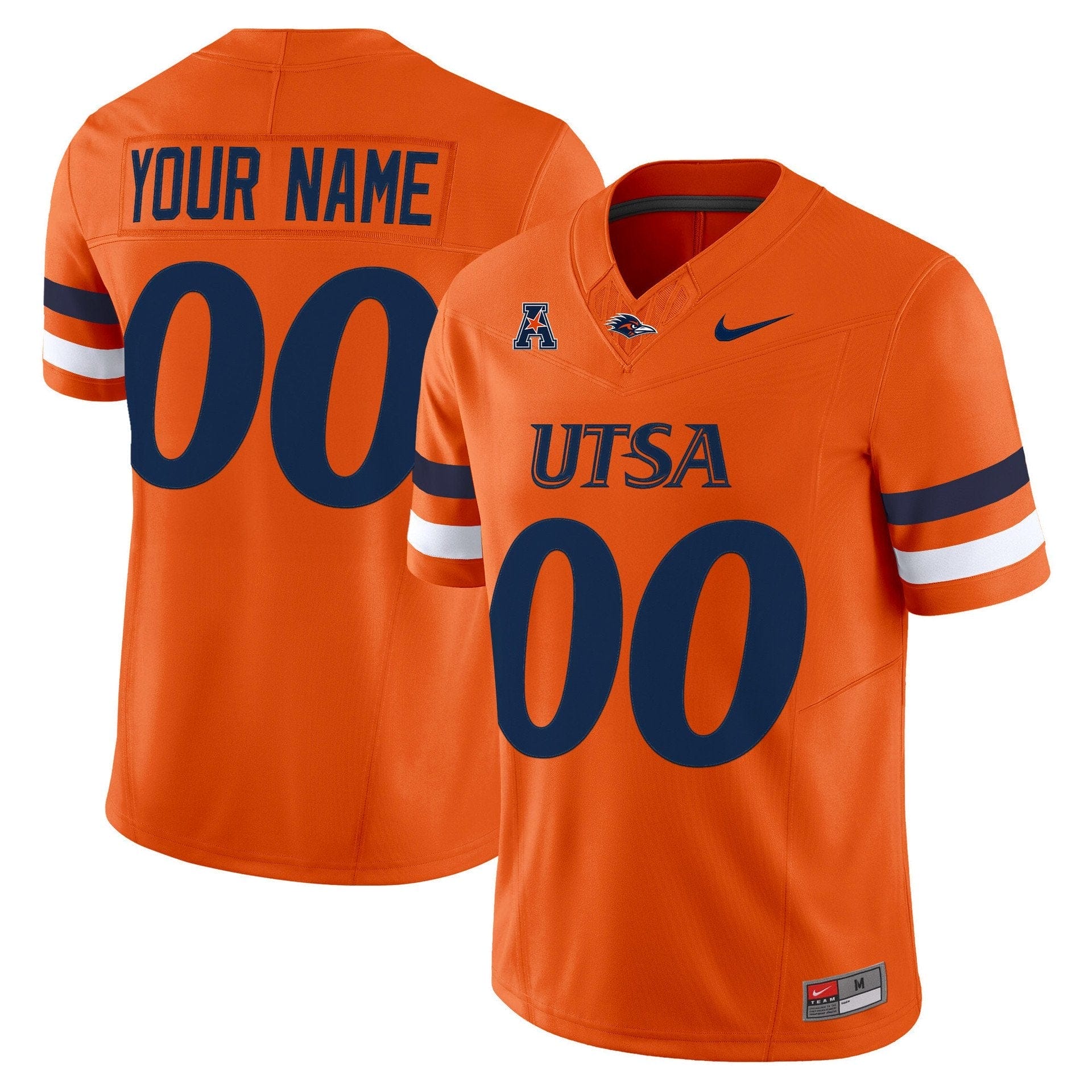 Custom UTSA Roadrunners Jersey Name, Number 2025 Vapor Limited Stitched - Image 3