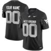 Custom West Virginia Mountaineers Jersey 2025 Vapor Limited Stitched Coal 34919902 4f8b 43aa 9dd8 f8f4d77a3372