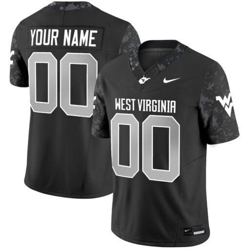 Custom West Virginia Mountaineers Jersey 2025 Vapor Limited Stitched