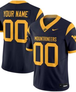 Custom West Virginia Mountaineers Jersey 2025 Vapor Limited Stitched Navy 6ddf93d7 9275 41ad 90af 4a51f8708d78