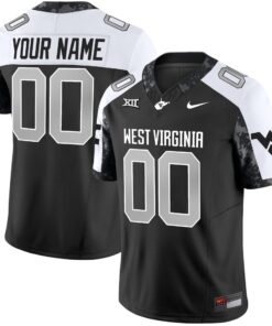 Custom West Virginia Mountaineers Jersey Name, Number 2025 Stitched