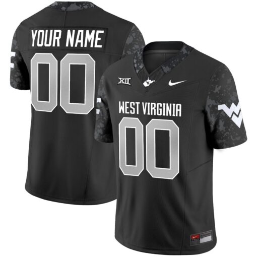 Custom West Virginia Mountaineers Jersey Name, Number 2025 Stitched - Image 2