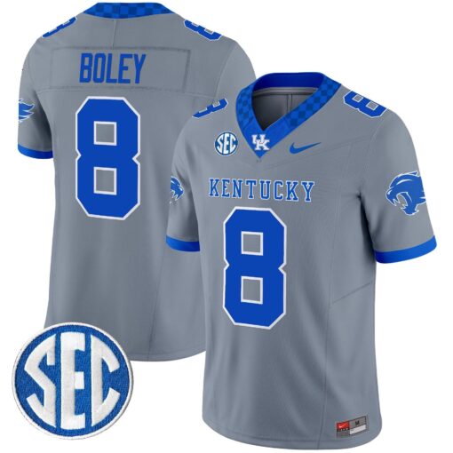 Cutter Boley Jersey #8 Kentucky Wildcats 2025 Limited Stitched - Image 4