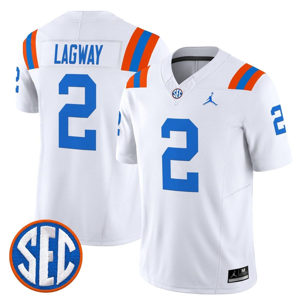 DJ Lagway Jersey #2 Florida Gators 1960s Throwback Vapor Limited