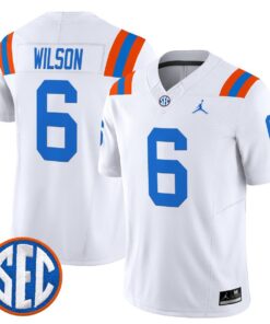 Dallas Wilson Jersey #6 Florida Gators 1960s Throwback Vapor Limited