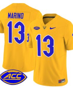 Alternative view of Dan Marino Jersey #13 Pittsburgh Panthers 2025 Limited Stitched