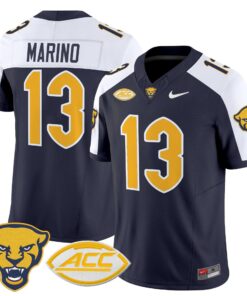 Dan Marino Jersey 13 Pittsburgh Panthers 2025 Limited Stitched Navy Alter