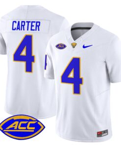 Daniel Carter Jersey #4 Pittsburgh Panthers 2025 Limited Stitched