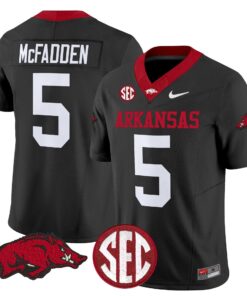 Darren McFadden Jersey #5 Arkansas Razorbacks Limited Stitched