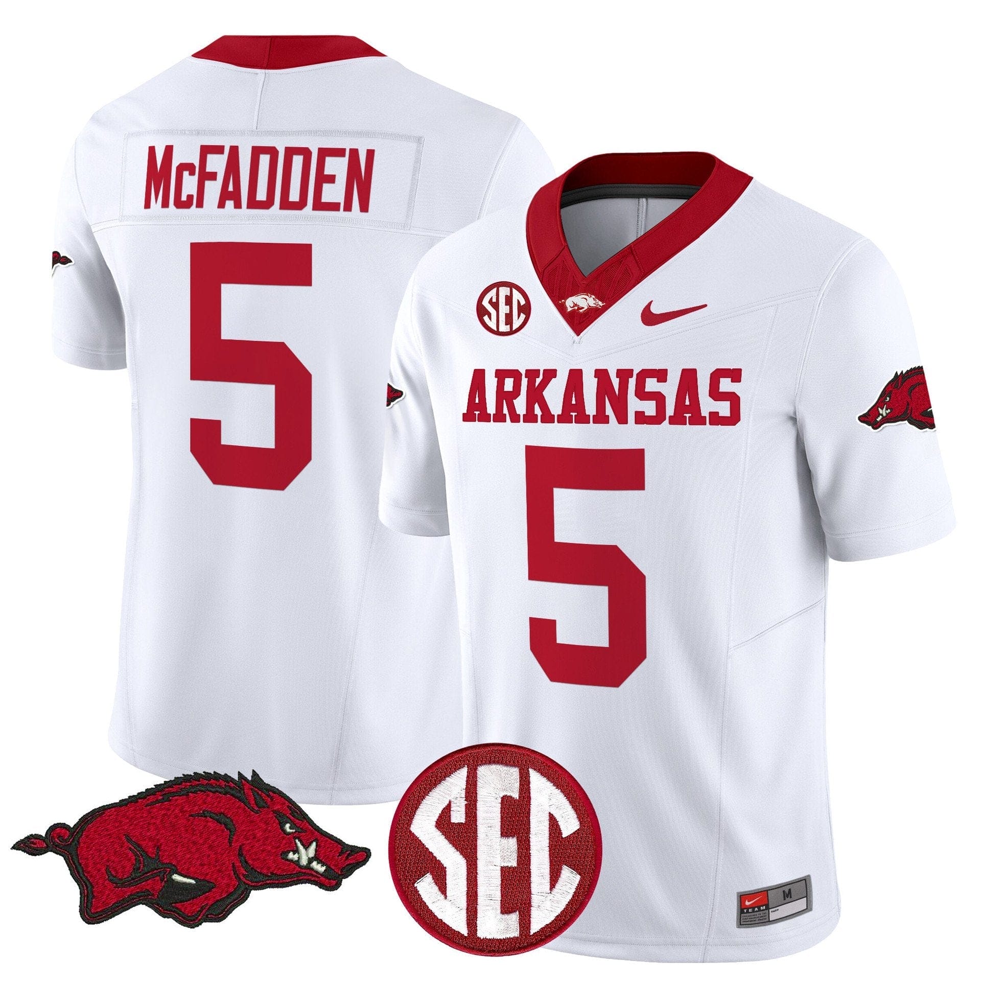 Darren McFadden Jersey #5 Arkansas Razorbacks Limited Stitched 2 Darren McFadden Jersey #5 Arkansas Razorbacks Limited Stitched - Image 2