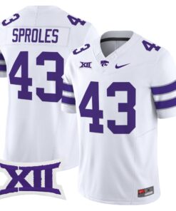 Alternative view of Darren Sproles Jersey #43 Kansas State Wildcats 2025 Limited Stitched