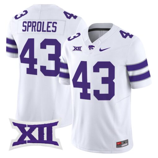 Darren Sproles Jersey #43 Kansas State Wildcats 2025 Limited Stitched - Image 2