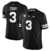 Davon Booth Jersey 3 Mississippi State Football Darkness 2025 Stitched Black