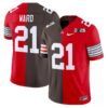 Denzel Ward Jersey #21 Ohio State Buckeyes 2025 Split Vapor Limited Stitched 10 DenzelWardJersey 21OhioStateBuckeyes2025SplitVaporLimitedStitched