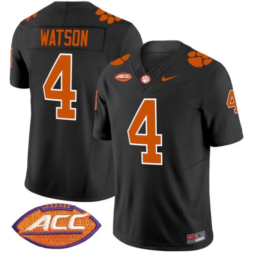 Deshaun Watson Jersey #4 Clemson Tigers 2025 Vapor Limited Stitched