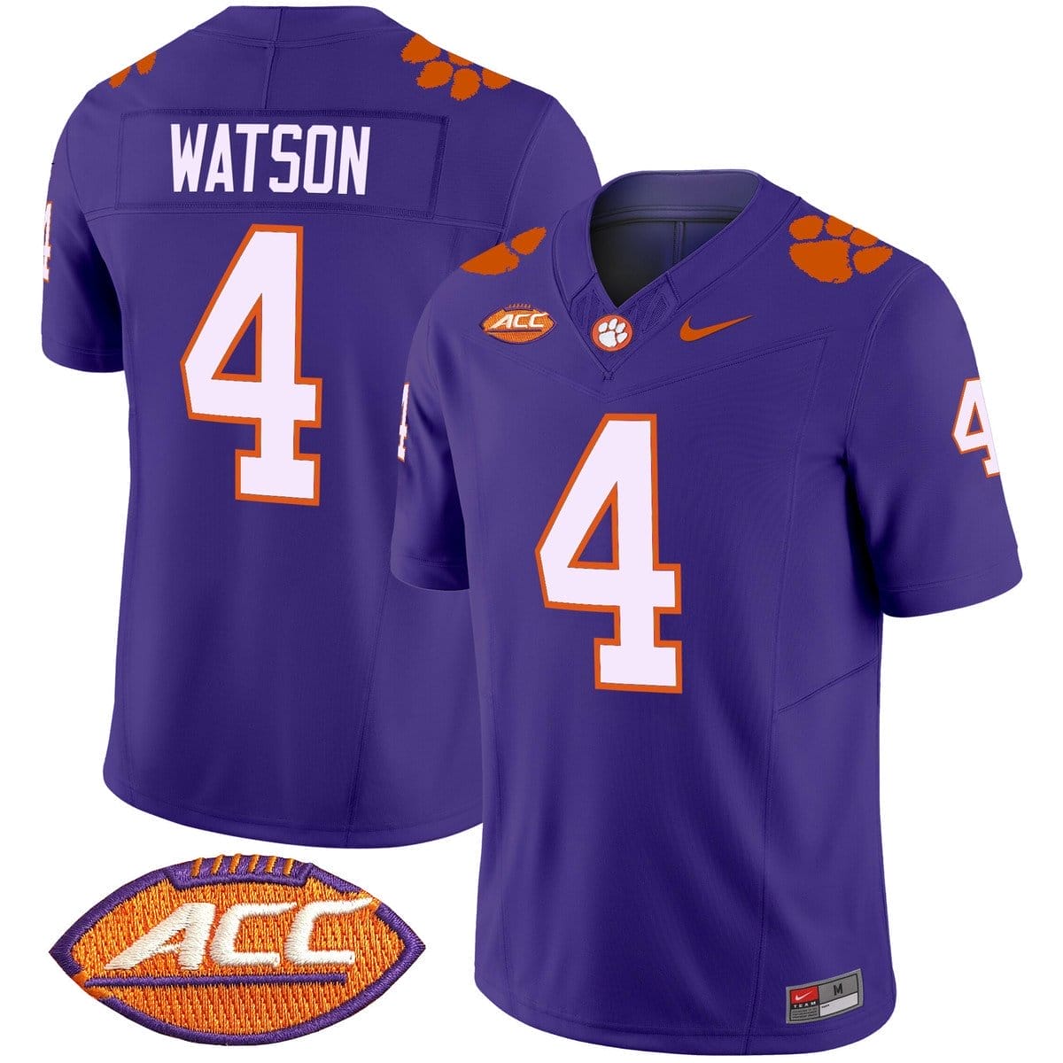 Deshaun Watson Jersey #4 Clemson Tigers 2025 Vapor Limited Stitched - Image 6