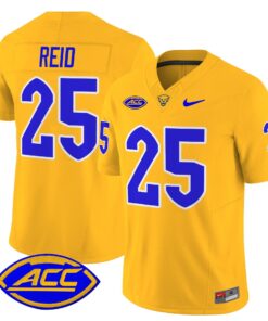 Desmond Reid Jersey 25 Pittsburgh Panthers 2025 Limited Stitched Gold d337355b c75d 42f8 bb3e 7d2093b309d4