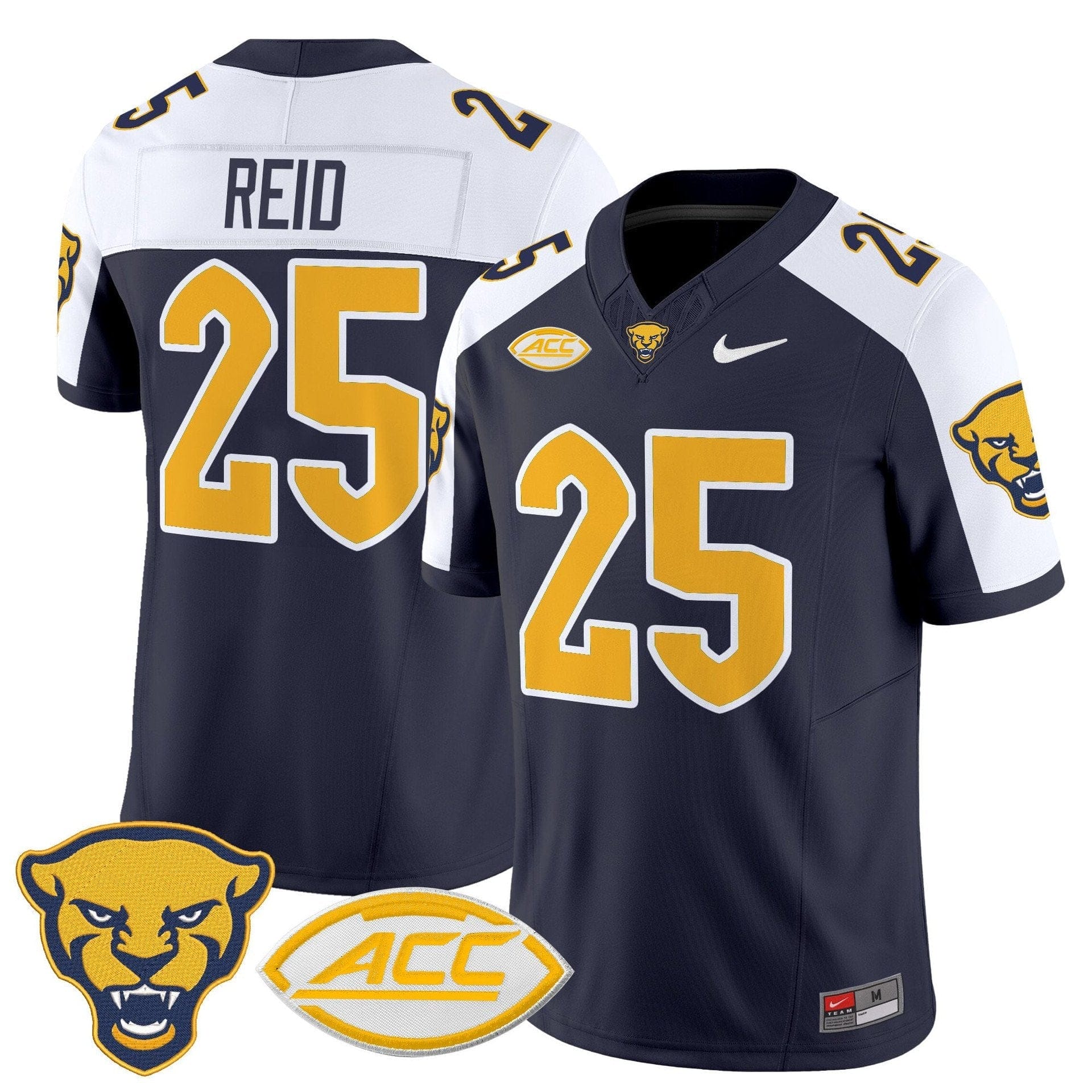Desmond Reid Jersey #25 Pittsburgh Panthers 2025 Limited Stitched - Image 3