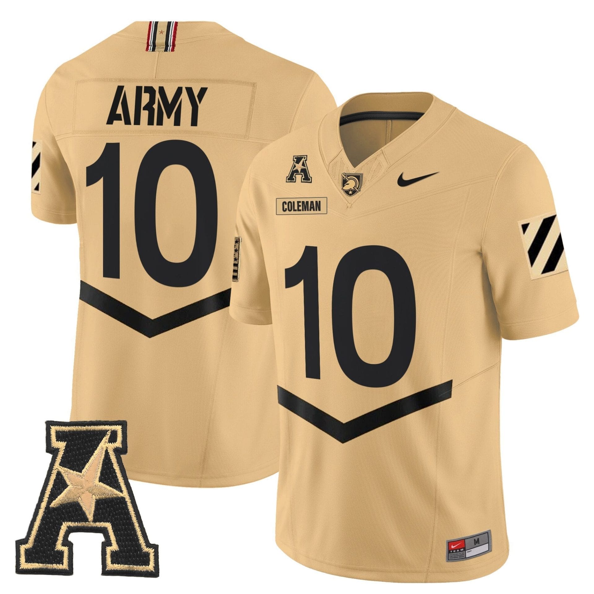 Dewayne Coleman Jersey #10 Army Black Knights 2025 Vapor Stitched - Image 4