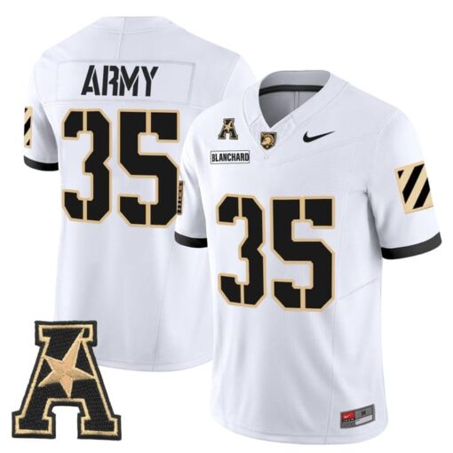 Doc Blanchard Jersey #35 Army Black Knights 2025 Vapor Stitched - Image 2