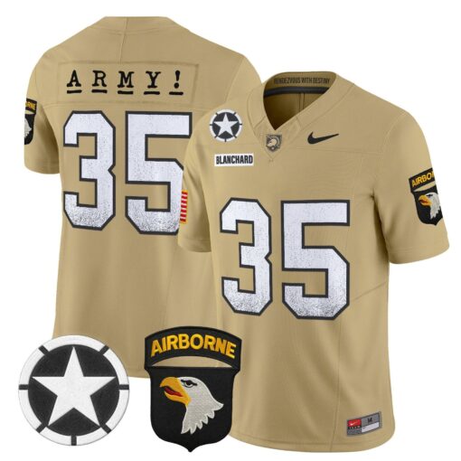 Doc Blanchard Jersey #35 Army Black Knights 2025 Screaming Eagles - Image 3