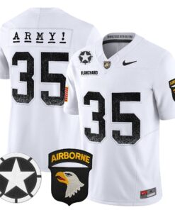 Alternative view of Doc Blanchard Jersey #35 Army Black Knights 2025 Screaming Eagles