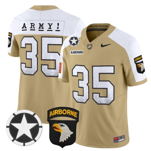 Doc Blanchard Jersey #35 Army Black Knights 2025 Screaming Eagles - Image 5