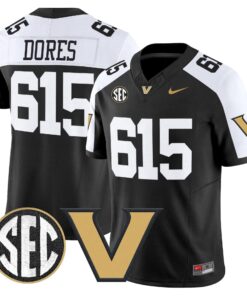 Dores Jersey 615 Vanderbilt Commodores 2025 Limited Stitched Alternate 92cf3dc5 edef 43ad 9970 c88d2b3f79d1