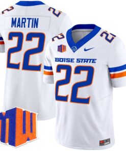 Alternative view of Doug Martin Jersey #22 Boise State Broncos 2025 Vapor Stitched