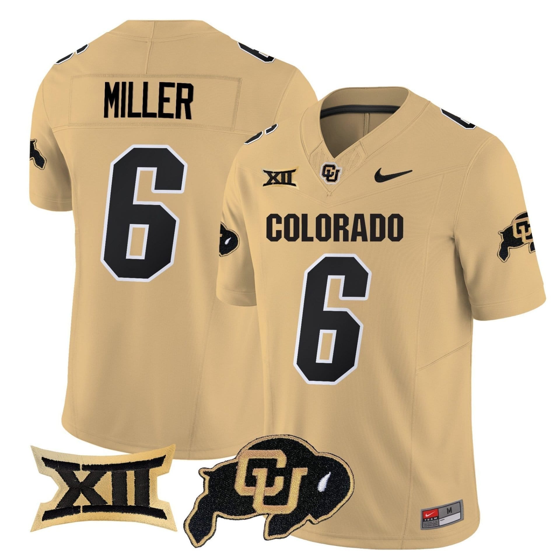 Drelon Miller Jersey #6 Colorado Buffaloes 2025 Limited Stitched - Image 3