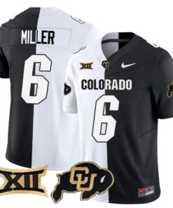 Drelon Miller Jersey 6 Colorado Buffaloes 2025 Limited Stitched Stripeout