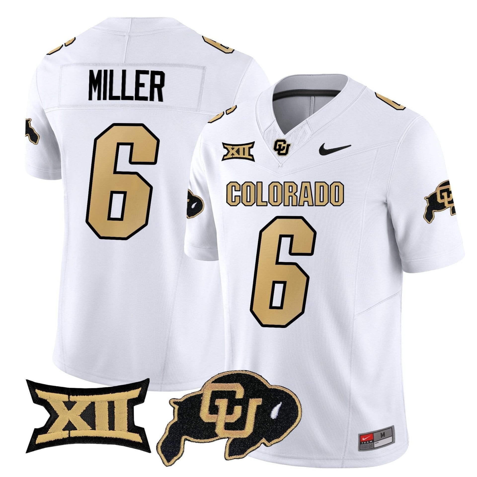 Drelon Miller Jersey #6 Colorado Buffaloes 2025 Limited Stitched - Image 2