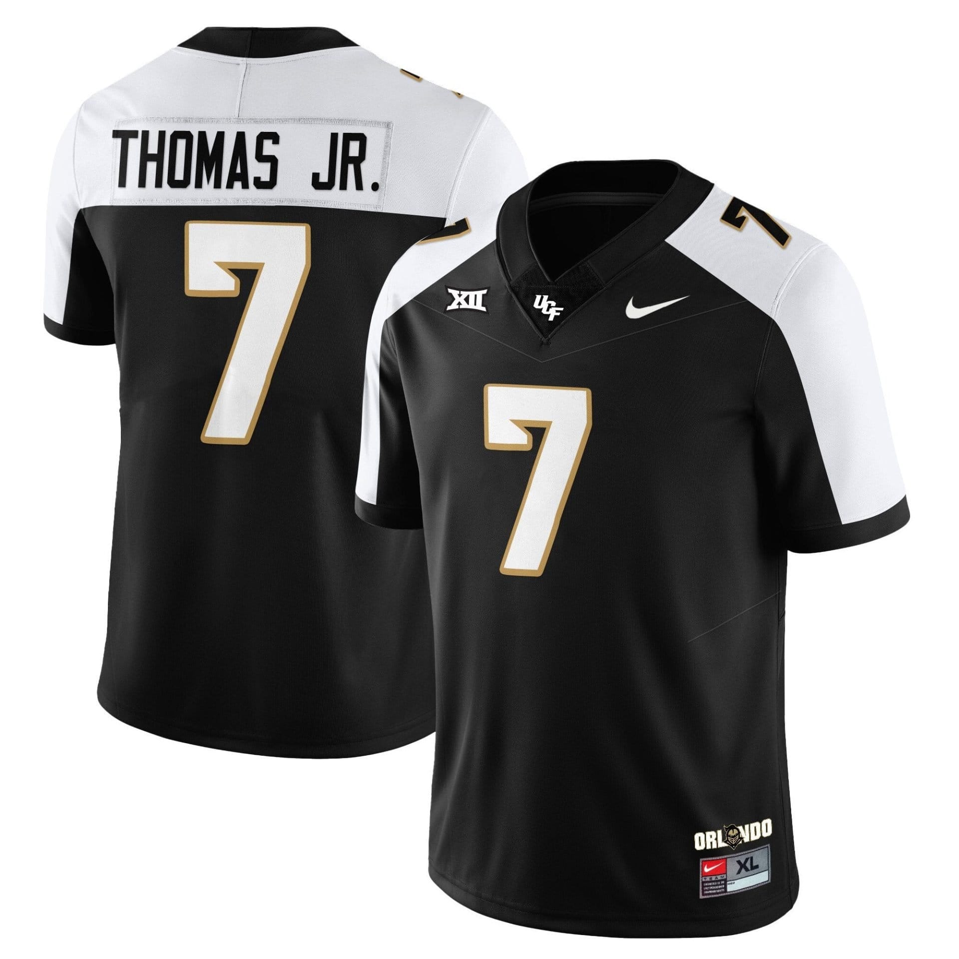 Duane Thomas Jr Jersey #7 UCF Football 2025 Core Uniforms Stitched - Image 3