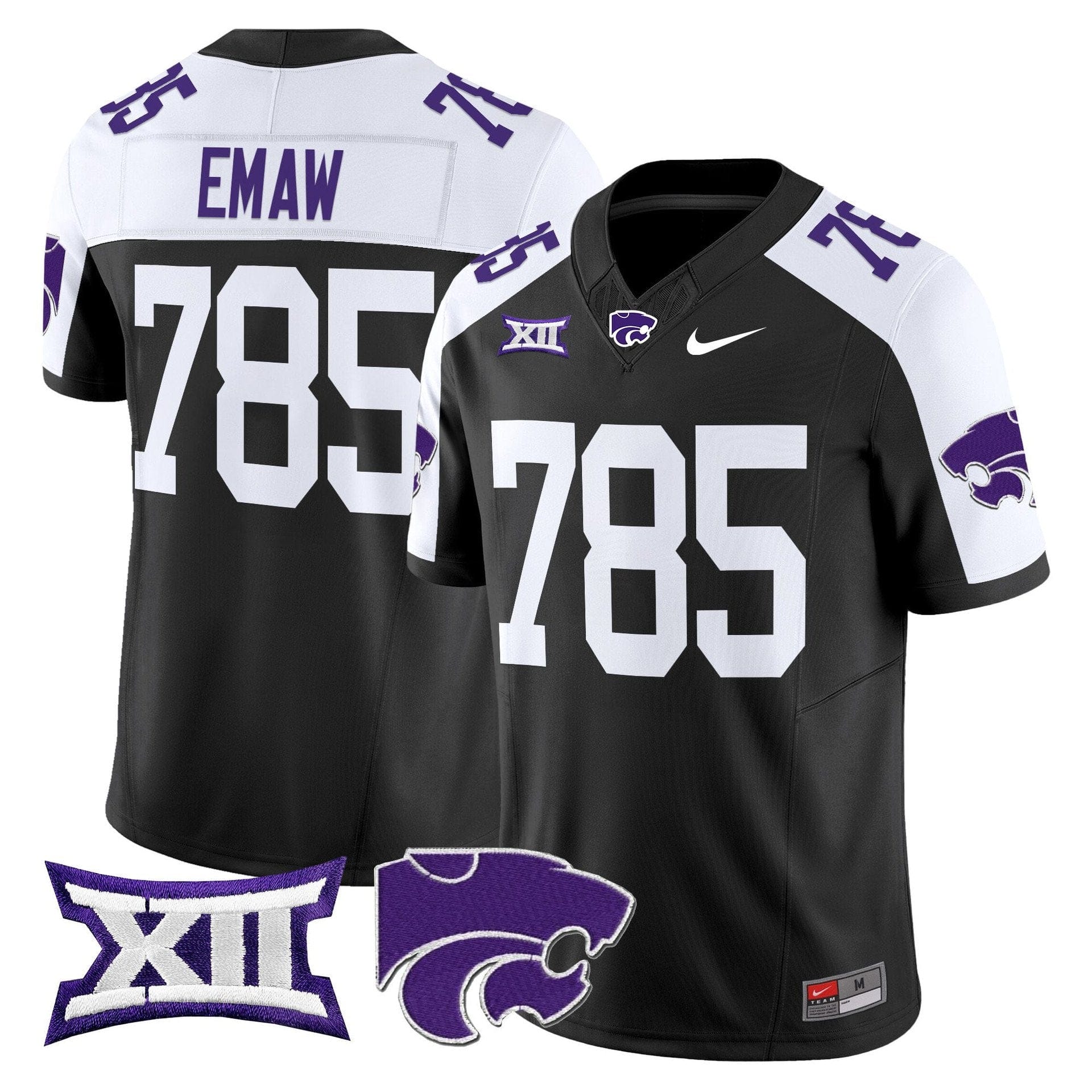 EMAW Jersey #785 Kansas State Wildcats 2025 Limited Stitched - Image 3