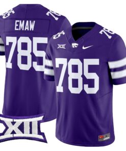 EMAW Jersey 785 Kansas State Wildcats 2025 Limited Stitched Purple