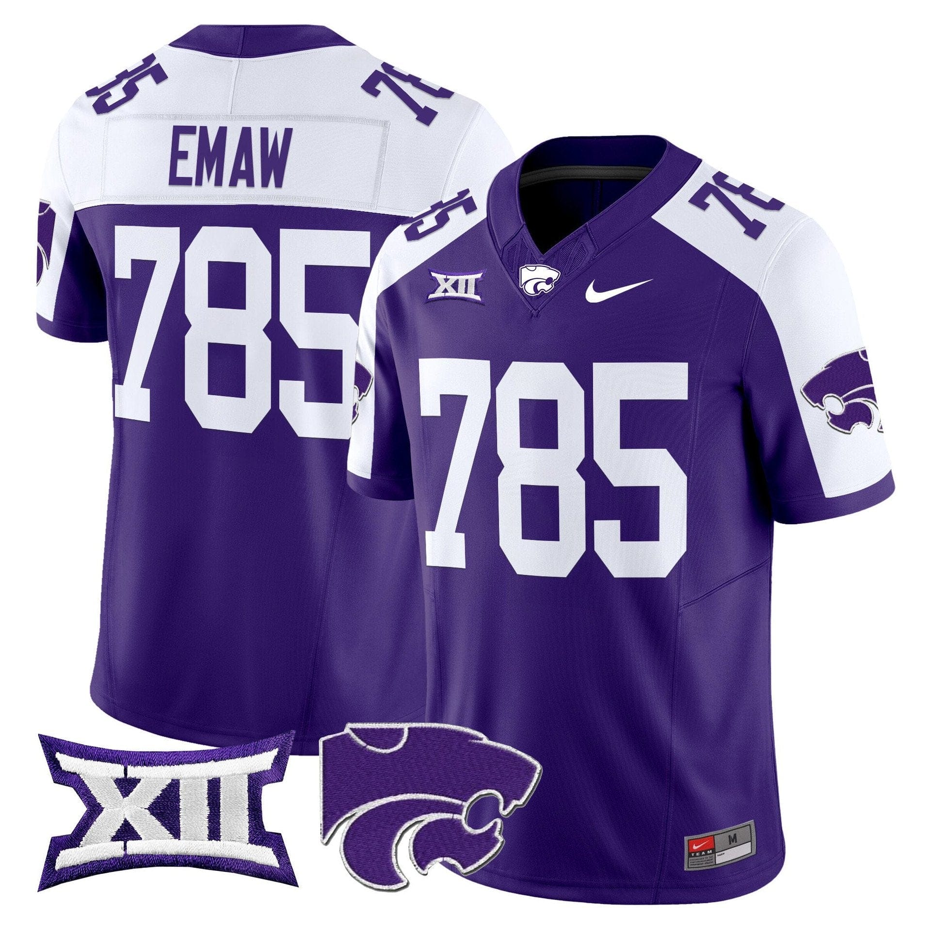 EMAW Jersey #785 Kansas State Wildcats 2025 Limited Stitched - Image 4