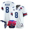 Easton Messer Jersey #8 Florida Atlantic Football 25th Season Stitched