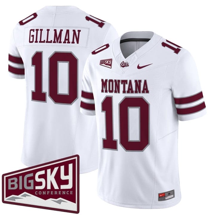 Eli Gillman Jersey #10 Montana Grizzlies 2025 Vapor Limited Stitched Black Alter 5 Eli Gillman Jersey #10 Montana Grizzlies 2025 Vapor Limited Stitched Black Alter - Image 5