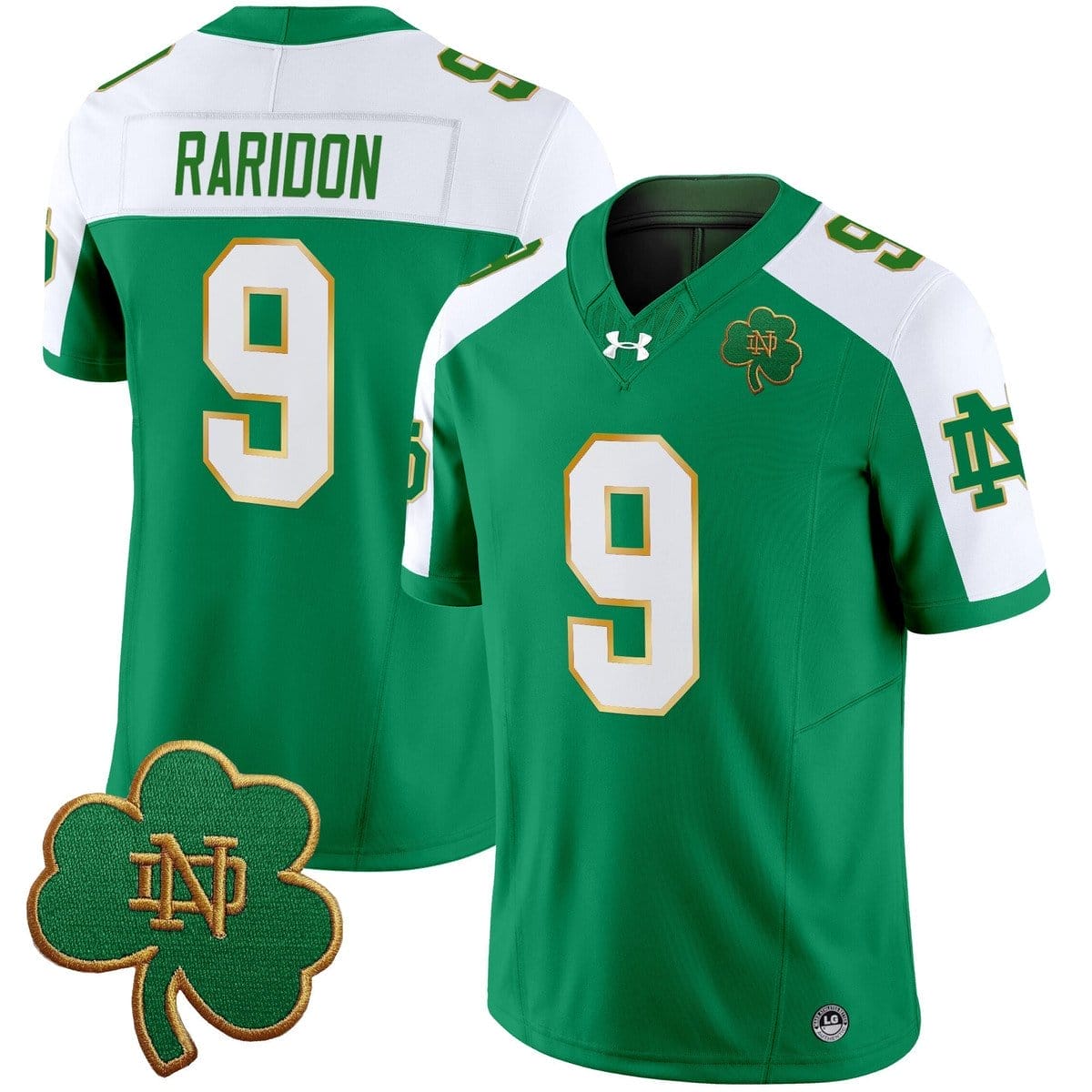 Eli Raridon Jersey #9 Notre Dame 2025 Vapor Limited V3 Stitched 1 Eli Raridon Jersey #9 Notre Dame 2025 Vapor Limited V3 Stitched