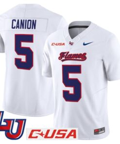 Elijah Canion Jersey #25 Liberty Flames 2025 Vapor Limited Stitched
