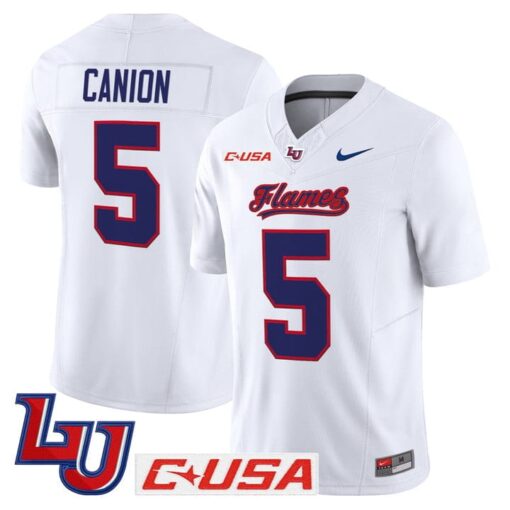 Elijah Canion Jersey #25 Liberty Flames 2025 Vapor Limited Stitched