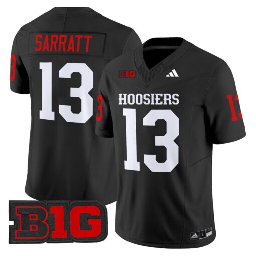 Elijah Sarratt Jersey #13 Indiana Hoosiers 2025 Limited Stitched